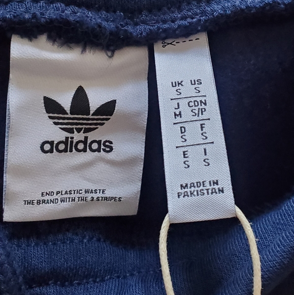 Adidas Blue warm Shorts - Picture 4 of 5